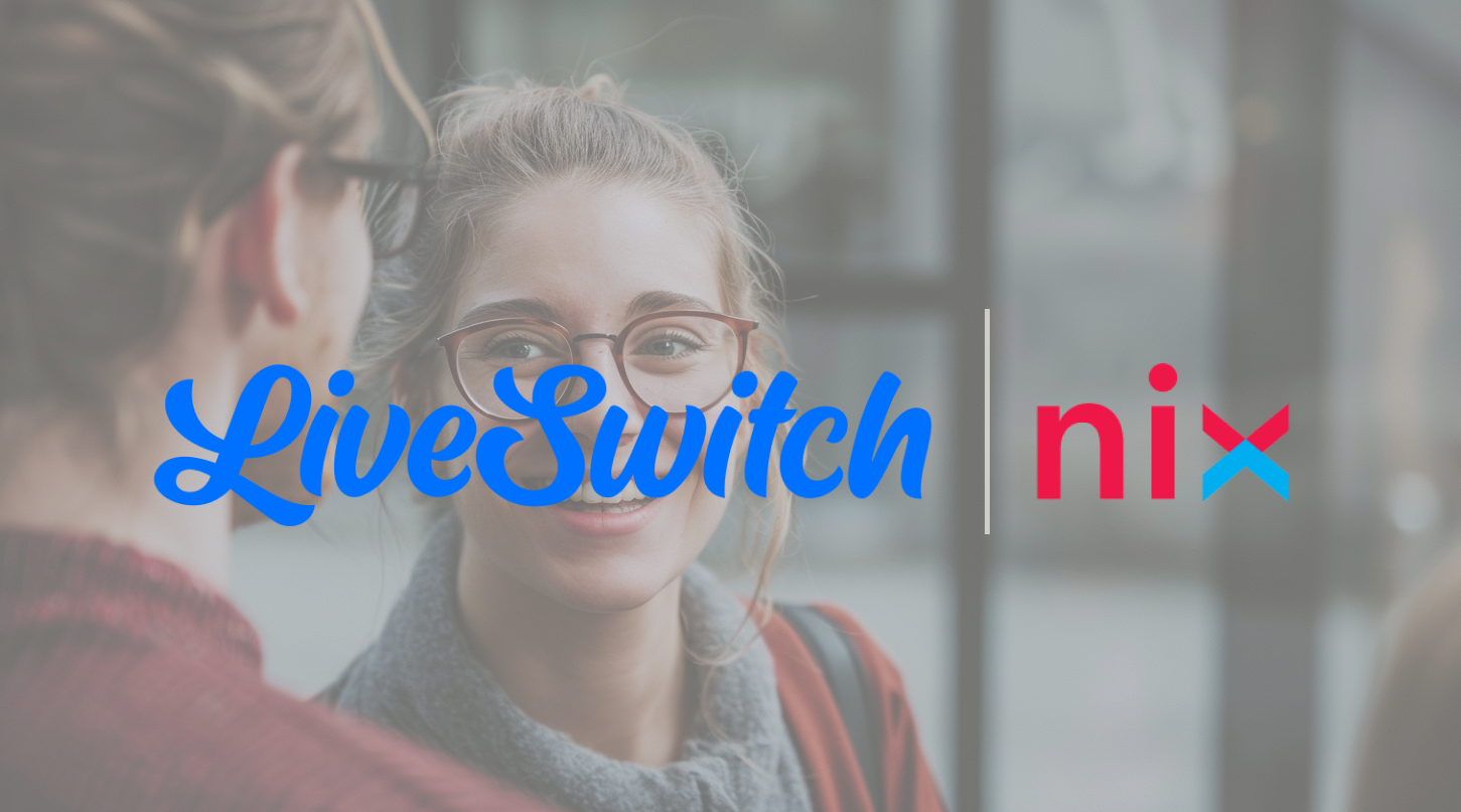 LiveSwitch Partners with NIX to Expand the Reach of Our Real-Time Communication Solutions